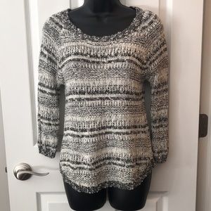 Lucky Brand Black/White sweater